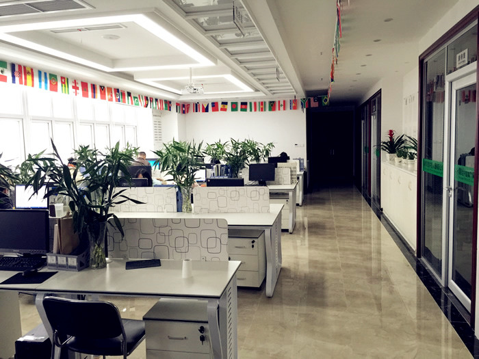 辦公大廳的裝修情況